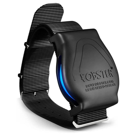 Fobster 2 BRACELET ® – Home, Office Key Fob Bracelet – HID, RFID Key Fob Holder Wristband – Wristlet Keychain – Patented